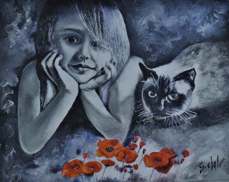 Tiens , il y a encore des coquelicots